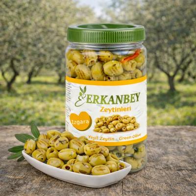 Erkanbey | Efsane Izgara Yeşil Zeytin (1Kg)