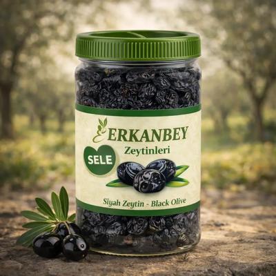 Erkanbey | Efsane Sele – İri Boy Sele Zeytin (1Kg)