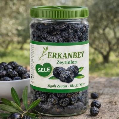 Erkanbey | Efsane Sele – İri Boy Sele Zeytin (1Kg)
