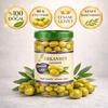 Erkanbey |Duble Çizik Yeşil Zeytin (1 Kg)
